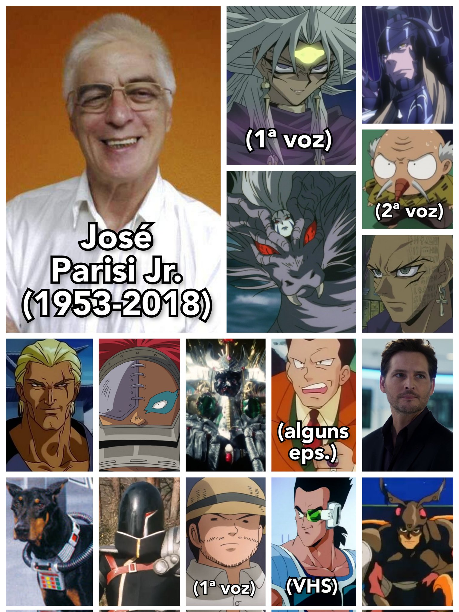 Personagens Com os Mesmos Dubladores! on X: RIP garganta do José (e também  RIP José) (Anime: Yu-Gi-Oh!) (corte emprestado de cortesia do Shinzo Vai  Voltar no )  / X