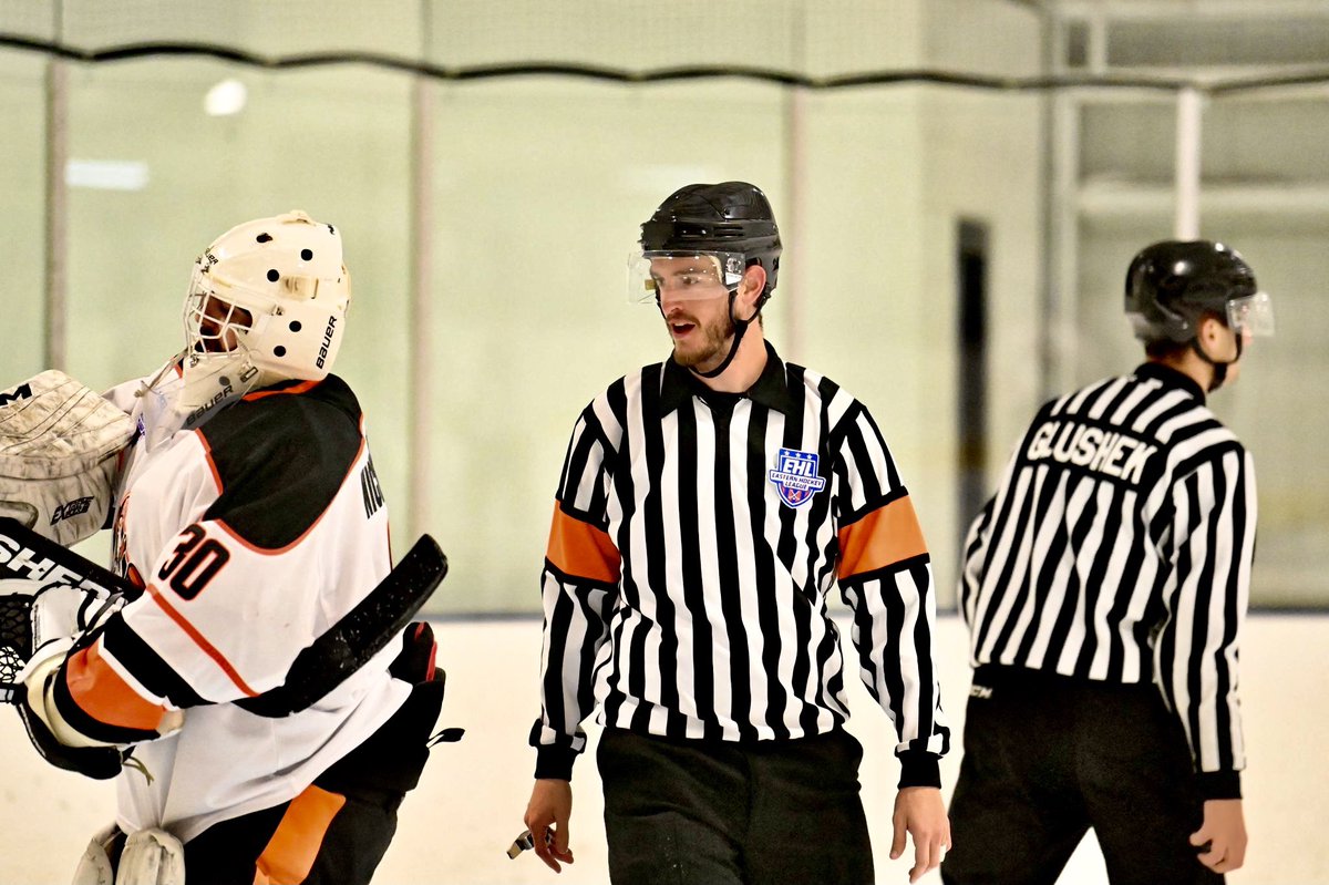 Gladdy30's tweet photo. @TMAC680 Doing good. Living in Buffalo now, couldn’t go too far from the Great White North. But now reffing so I’m getting pictures like this https://t.co/go64bDRQBu