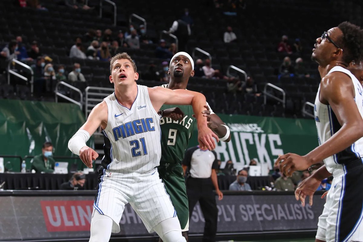MikeWFerguson's tweet photo. With the Orlando Magic drafting Jalen Suggs and Franz Wagner, I looked back on other Gonzaga and Michigan players to be drafted by or play for the Magic: https://t.co/DZtygoNfKc #MagicTogether https://t.co/KfCdUWO3rp