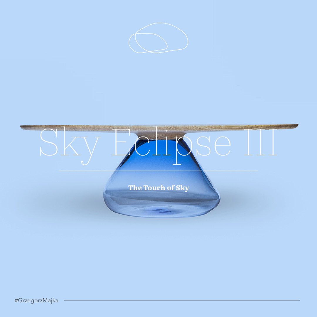 New IN - #SkyEclipse coffee table now available in 17.5 inches high. 
Interested? - Ask us for more details
.
#GrzegorzMajka
grzegorzmajka.com
.
#Eclipse #ContemporaryArt #ContemporaryDesign #Art #Design #FunctionalArt