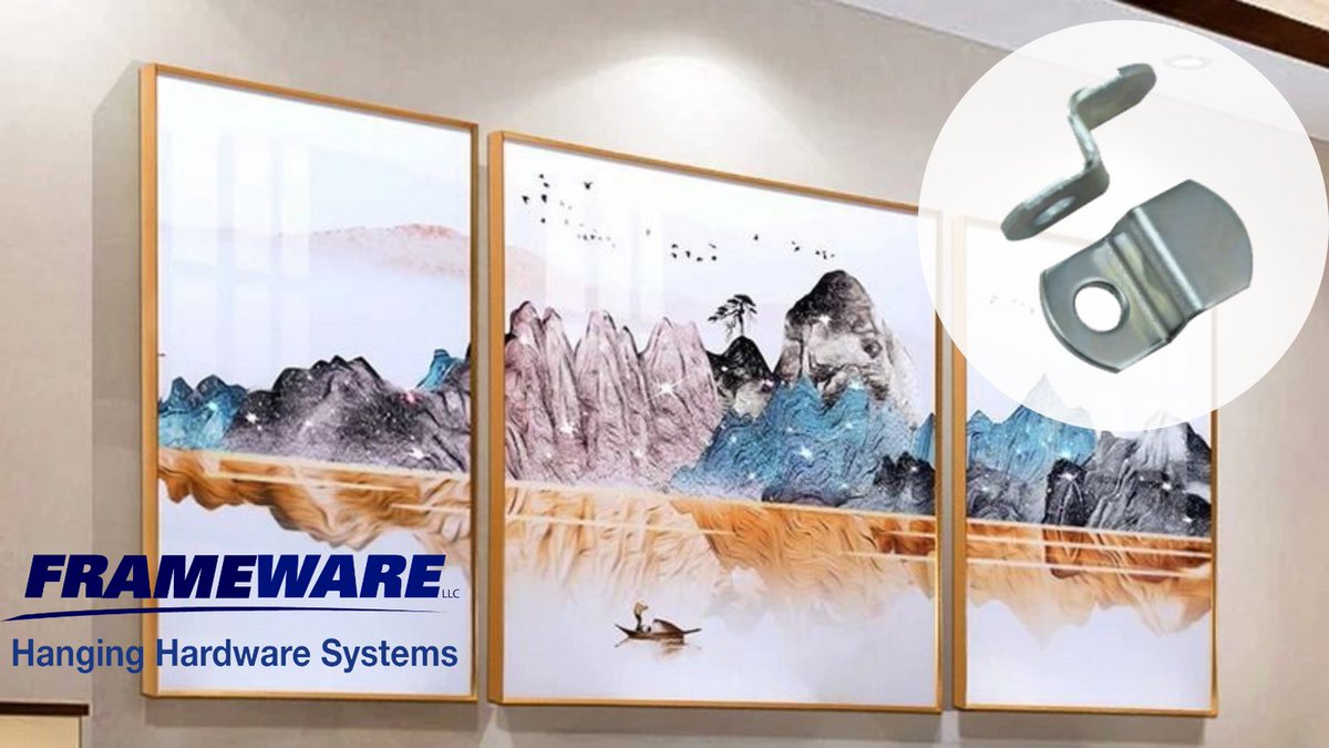 Elevate your toughest framing jobs to professional quality with Frameware’s offset clips. Our high-quality offset clips can secure a piece of canvas print in a frame when the rabbet is too shallow to accommodate it.

#pictureframing #offsetclips #framing #artwork #manufacturing