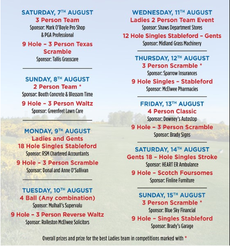 TheHeathGolfCl1's tweet photo. Open Week starts on Saturday the 7th August.  Book on the BRS on https://t.co/tL582xJsgR. https://t.co/DGDUMaGNr3