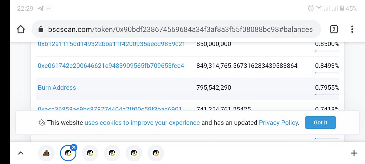MrBon0407's tweet photo. @ShibCake @coinpaprika @NomicsFinance @coingecko @CoinMarketCap @coinranking https://t.co/dLvD4tFfjT