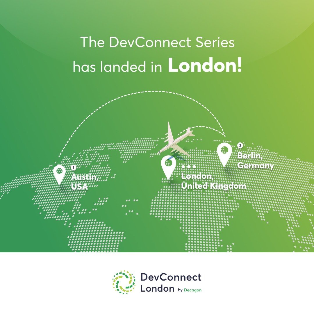 DecagonIns's tweet photo. London 🇬🇧 Are you ready?! The #DevConnectSeries is in your city 🛬

Watch this space for more!

#DevConnectLondon #softwareengineer #remoteengineer #softwaredeveloper #developer #DEVCommunity #software #recruiting #hiring #tech #talent #jobs #engineers #programmer #programming https://t.co/3ocJMI5SZR
