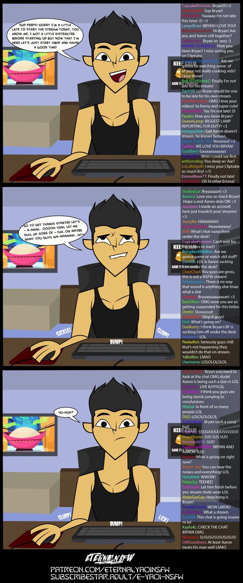 EternalNsfw's tweet photo. Spicy Stream 👀
#TotalDramaNSFW #TotalDramOCs #OCsNSFW #OCs #Twink #StreamNSFW #PornStream #Porn #Cartoonporn #Comic #parody #gay #yaoi #smut #oral #blowjob #cum #cumshot #18+ #sex https://t.co/o6EPz8ma09