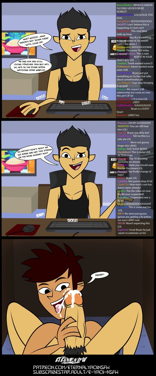 EternalNsfw's tweet photo. Spicy Stream 👀
#TotalDramaNSFW #TotalDramOCs #OCsNSFW #OCs #Twink #StreamNSFW #PornStream #Porn #Cartoonporn #Comic #parody #gay #yaoi #smut #oral #blowjob #cum #cumshot #18+ #sex https://t.co/o6EPz8ma09