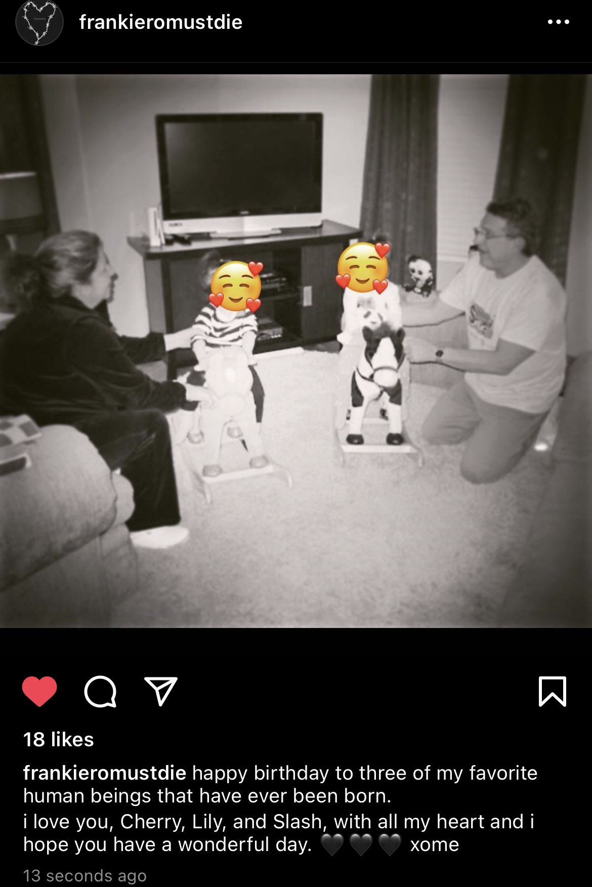 AW HAPPY BIRTHDAY LILY CHERRY AND SLASH 