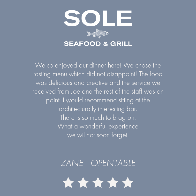 SOLE Seafood & Grill tweet media