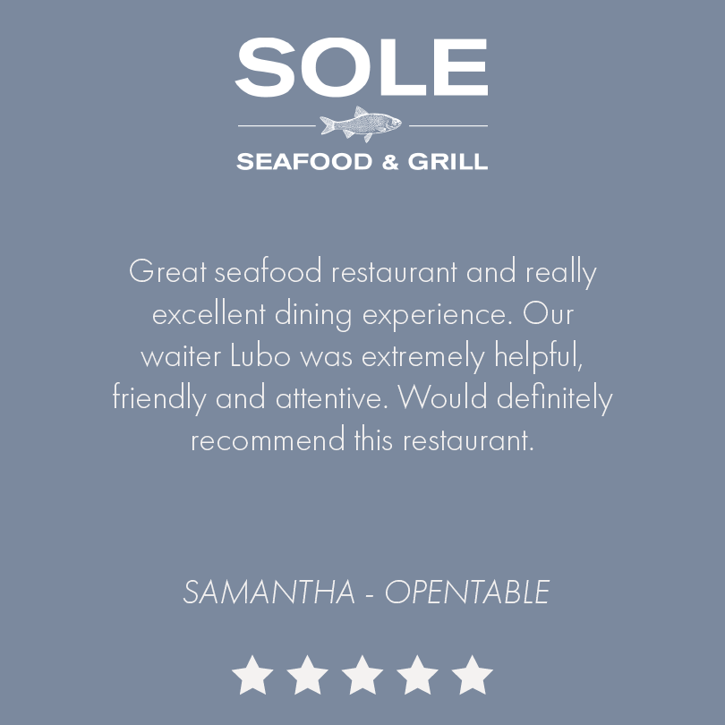 SOLE Seafood & Grill tweet media