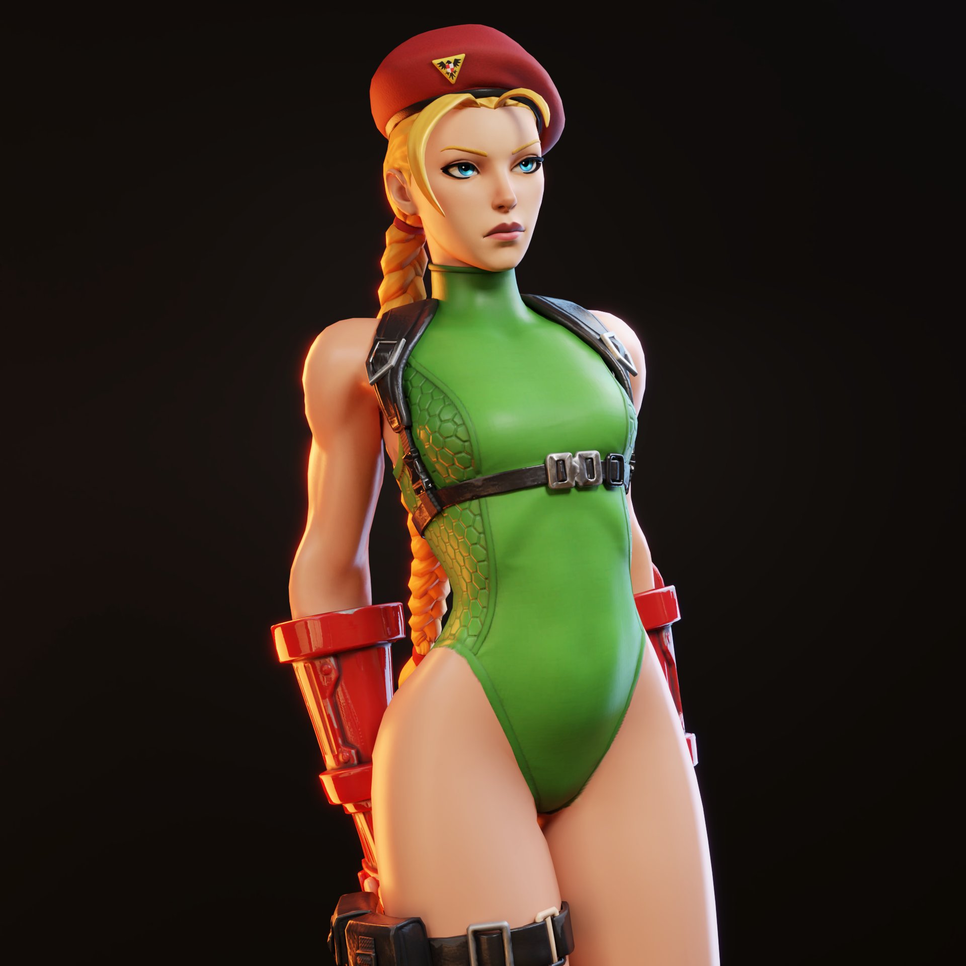 BUS1NESSF0X on X: I seriously didn't have anything better to do, so I did  Cammy's original design. #Fortnite #FortniteArt  / X