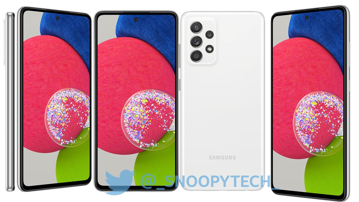 AnandTech15's tweet image. Samsung Galaxy A52s 5G - official render , specifications , exp price &amp;amp; launch date

Snapdragon 778G soc
32mp 🤳
64mp quad rear camera
Awesome white , black , violet &amp;amp; mint
Android 11
128gb rom
September 
€450 (39.4k / $532)

#A52s #GalaxyA52s #SamsungA52s #SamsungGalaxyA52S