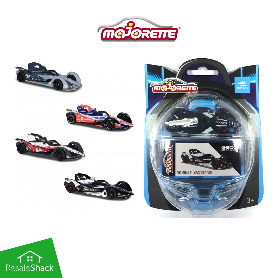ResaleShack's tweet photo. #Majorette #FormulaE Deluxe Gen 2 #Cars #Modellini #Auto Elettriche #DieCast in scala 1/64
Collezionale tutte sui miei negozi online ⬇️
#eBay🛒➡️ https://t.co/vT3AJVRJ77
#eCommerce🛒➡️ https://t.co/v2XH2LxnSc

#Mahindra #Geox #FormulaEGen2 #FIA https://t.co/yydA8t8nmP