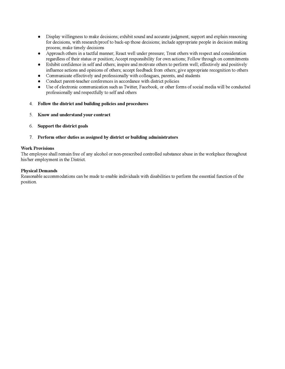 🚨 We're hiring! 🚨We are seeking a District Athletic Director/Truancy Officer. The deadline to apply is Aug. 12. See the attached posting for more information. #JetPride