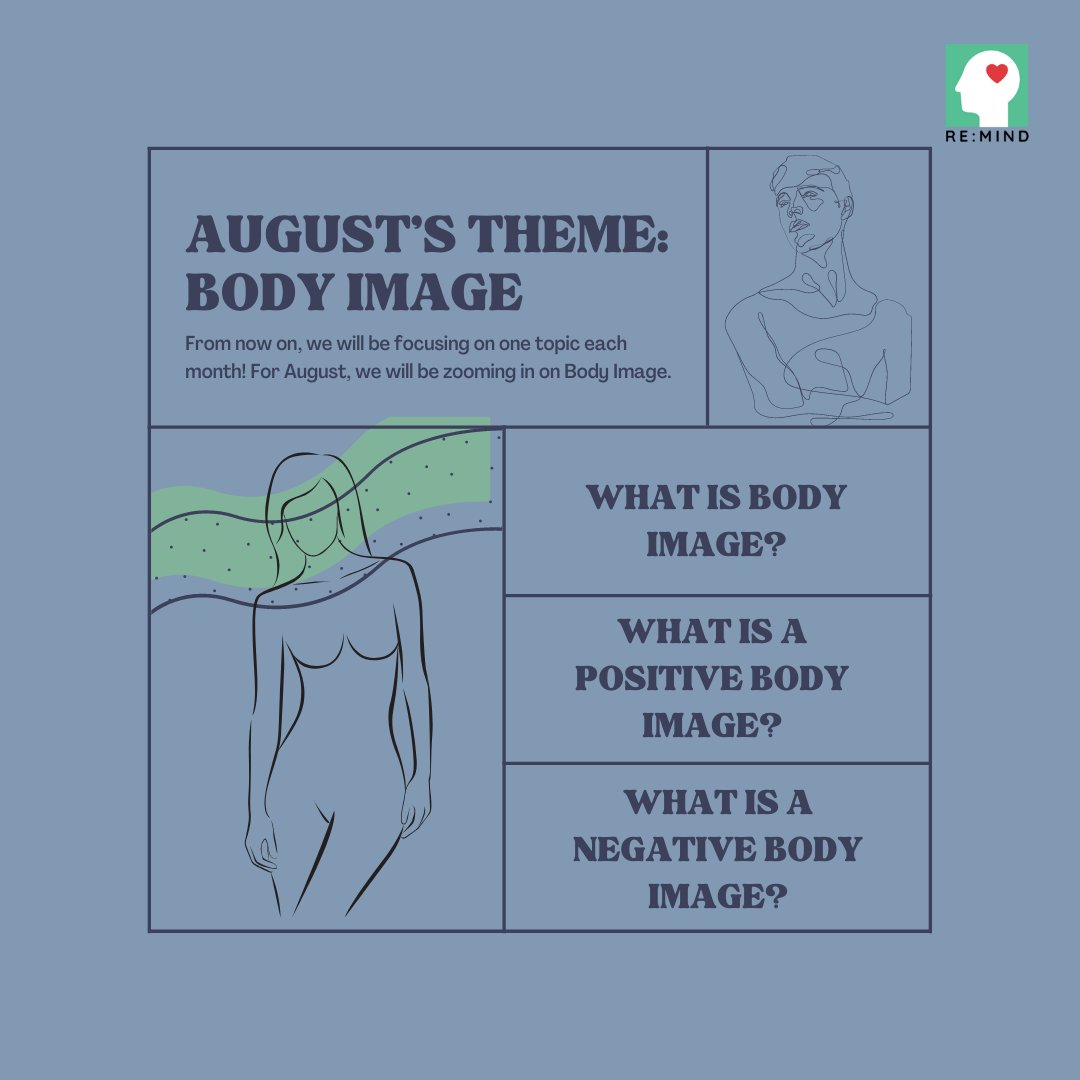 remind_sg's tweet photo. Hey Re:Mind fam! From now on, we will move forward with having a theme for each month so we can dig deeper about certain issues 🔍 For August, we will be zooming in on body image. In this post, we will explore what are positive and negative body images 👤
#bodyimage #selfesteem https://t.co/WZjelXO9v9