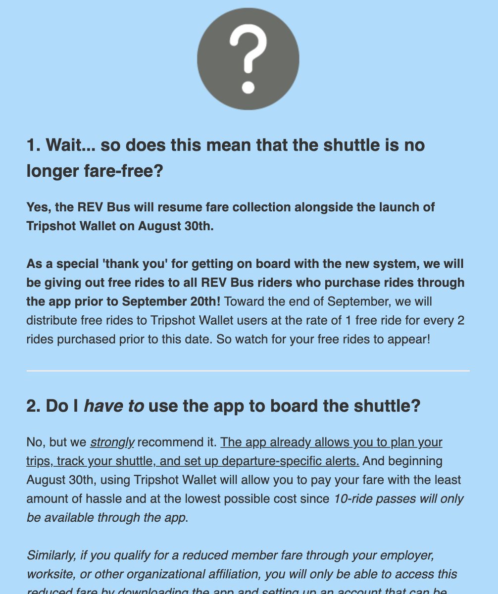 UnlockTheGrid's tweet photo. The resumption of #FareCollection and the rollout of #MobileTicketing for the #REVBus is being delayed to Monday, August 30th, 2021.
We're using the extra time to enact some recently-identified implementation improvements.
Read more here: https://t.co/4vWHNo9sZv
@LexBikeWalkBus https://t.co/dAFu9EAjYT