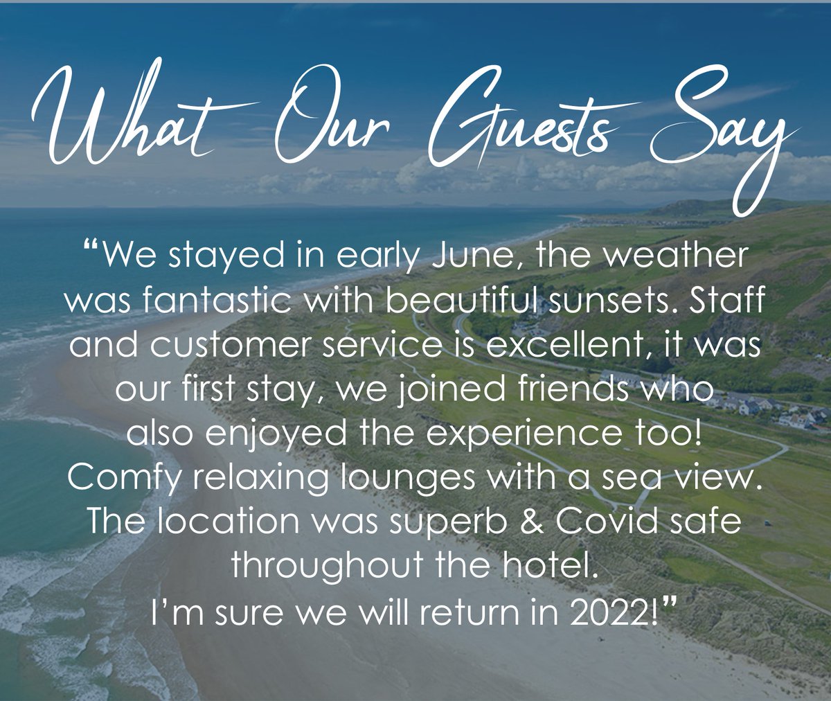 What Our Guests Say is taken from our most recent TripAdvisor and Facebook Reviews! If you've enjoyed your stay with us we'd love it if you could take the time to add a review #whatourguestssay #reviewsmatter #treipadvisor #aberdyfi #midwales #visitmidwales #visitwales #trefwales