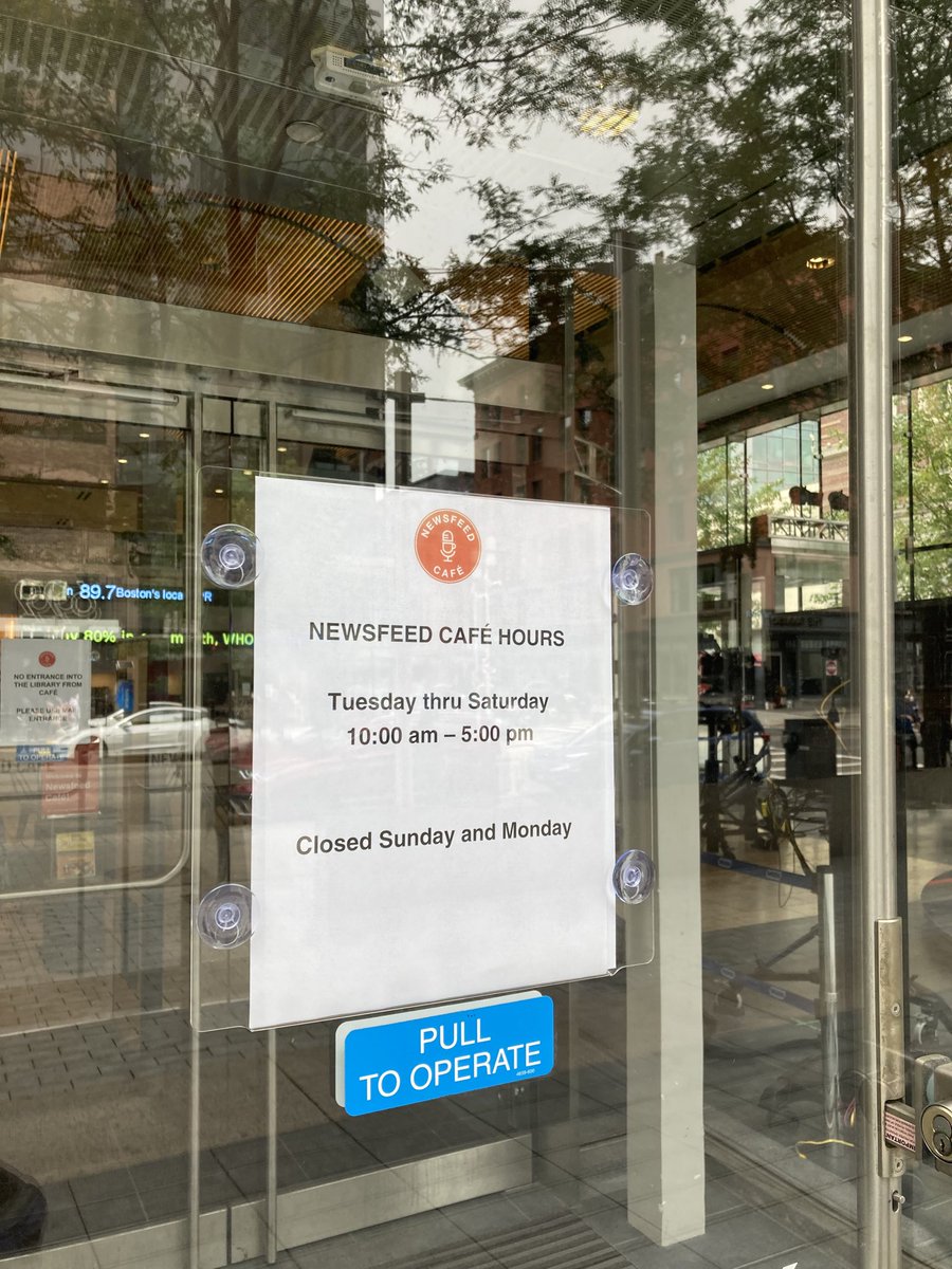 gbcaboston's tweet photo. We recommend a visit to the @NewsfeedCafe @BPLBoston on your next trip to the Back Bay! @universalhub @dleonard @VisitBoston @TheCateredAffr #gbcaboston #visitboston #bplboston #booksarejustthebeginning #bostonlibrary #conciergetips https://t.co/khDn5hw5MG