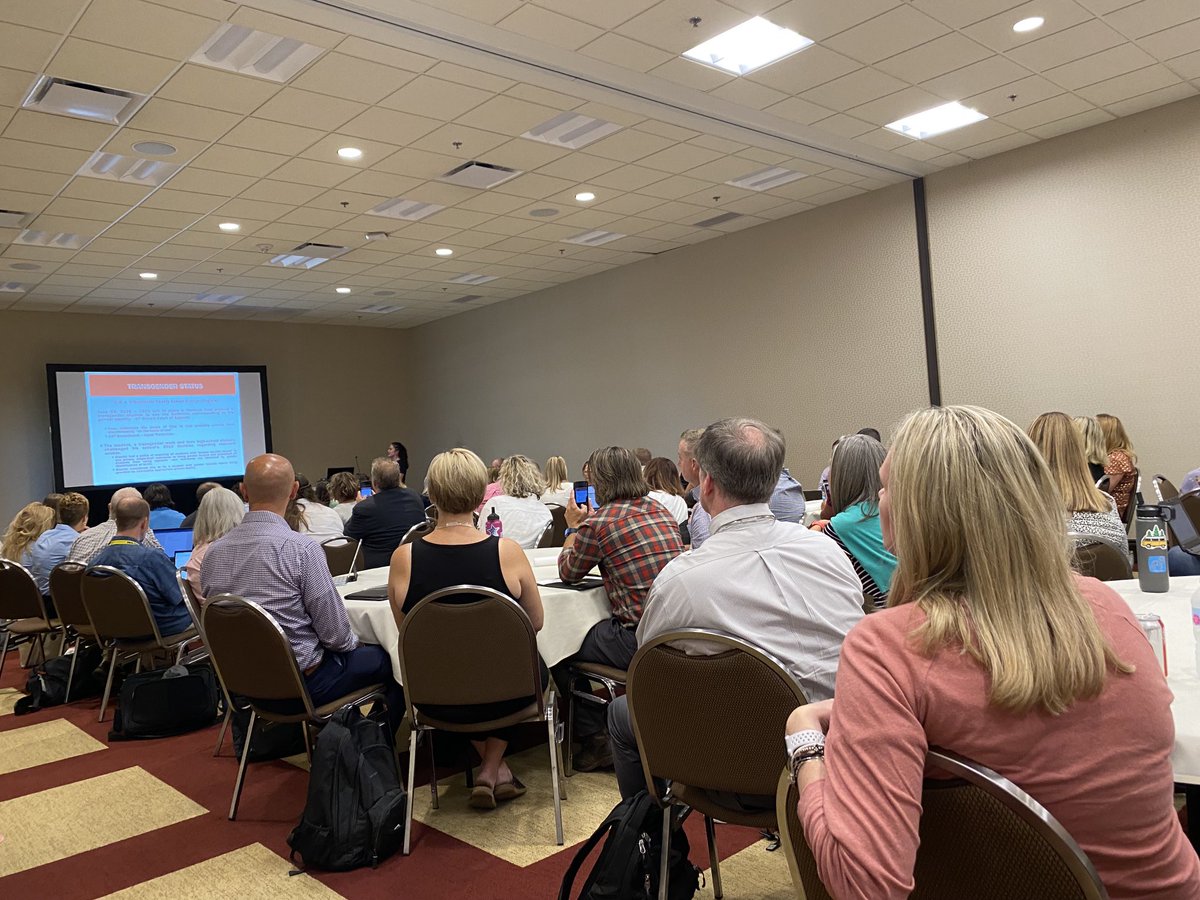 Administrators attending 2021 IASA Summer Leadership session on Legal Hot Topics. #Unitedidaho   #IASA