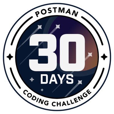Subhojeet_g's tweet image. Yay 🎉 Finally got my "Postman Developer Badge" for successfully solving all the problems in "30 Days of Postman for Developers" challenge organized by @getpostman. 😃 @PetuniaGray #postmanchallenge #learningisfun.