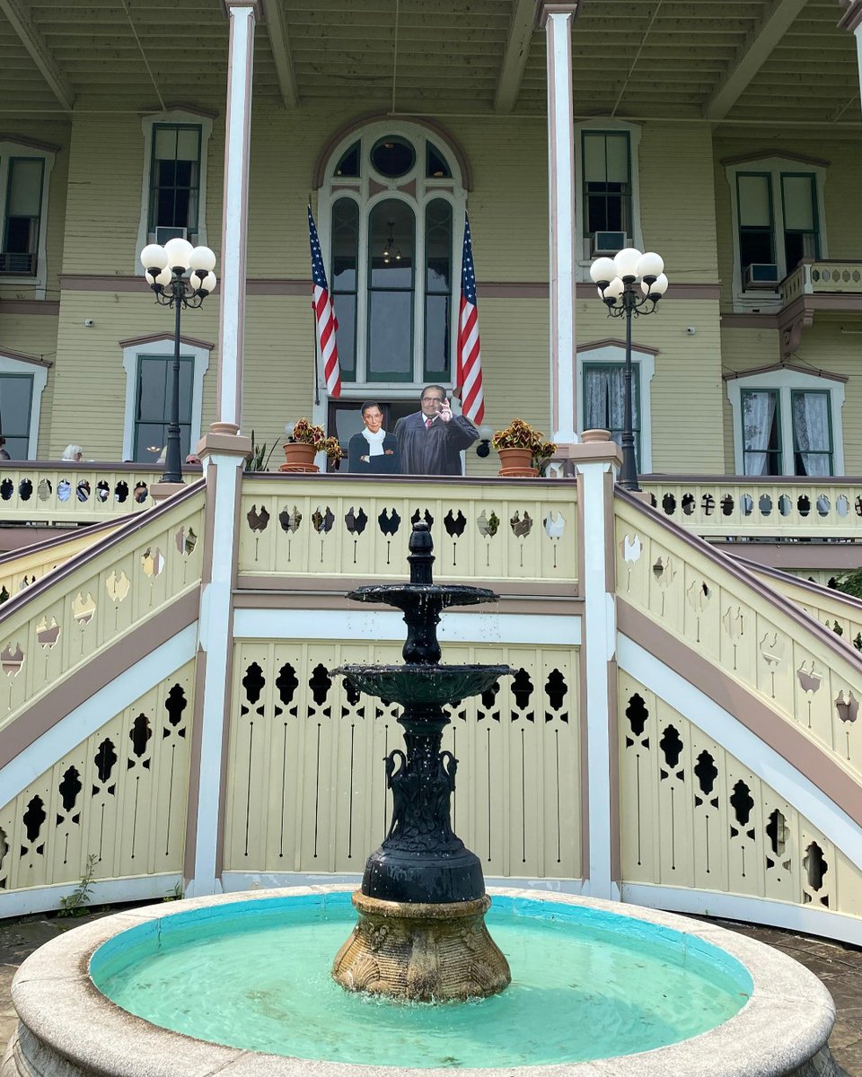 A visit to Chautauqua wouldn't be complete without the Athenaeum.

As their adventures come to a close, any ideas on where their journey will end?

For tickets to 'Scalia/Ginsburg' visit tickets.chq.org
#CHQ2021 #ChautauquaOperaCompany
<a href="/ScaliaGinsburg/">Scalia/Ginsburg (the opera)</a> <a href="/WhatDerrickSaid/">Derrick Wang</a>