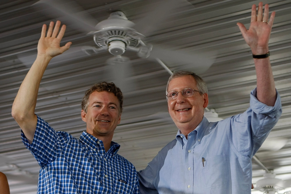 Fancy Farm Politics (@fancyfarmky) on Twitter photo Infrastructure bill will cause <a href="/LeaderMcConnell/">Mitch McConnell</a> & <a href="/RandPaul/">Rand Paul</a> to miss the 141st Fancy Farm Picnic. They will be in Washington on Saturday. The 141st FF Picnic will continue forward. #fancyfarm #FF141 #FancyFarmPicnic
<a href="/ElderKY/">Steven Elder</a> <a href="/markwilsonFF/">Mark Wilson</a> <a href="/bobbabbage/">Bob Babbage</a> Infrastructure bill will cause <a href="/LeaderMcConnell/">Mitch McConnell</a> & <a href="/RandPaul/">Rand Paul</a> to miss the 141st Fancy Farm Picnic. They will be in Washington on Saturday. The 141st FF Picnic will continue forward. #fancyfarm #FF141 #FancyFarmPicnic
<a href="/ElderKY/">Steven Elder</a> <a href="/markwilsonFF/">Mark Wilson</a> <a href="/bobbabbage/">Bob Babbage</a>
