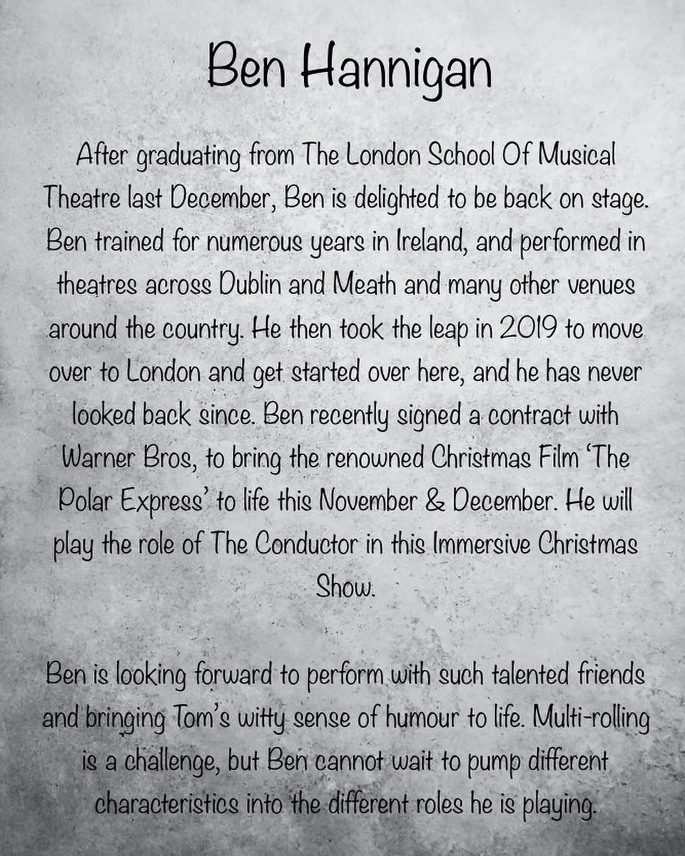 MEET THE CAST…

<a href="/TheNewHannigan/">Ben Hannigan</a> 

“BRINGING TOM’S WITTY SENSE OF HUMOUR TO LIFE”

#britishplay #humour #multirole 
#witty #london #lsmtlove #irish
