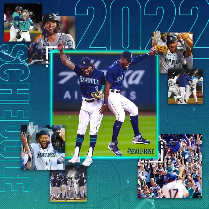 Seattle Mariners on Twitter "Mark those calendars... our 2022 schedule has arrived! 🗓 