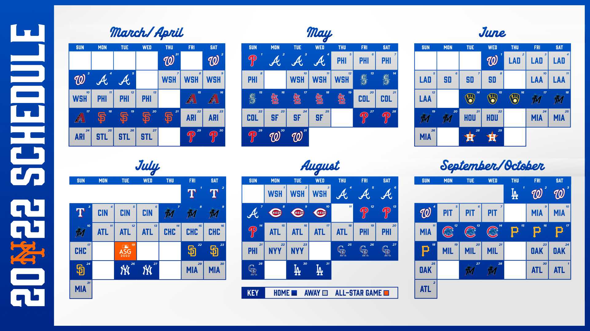 Mets 2022 Schedule New York Mets On Twitter: "Our 2️⃣0️⃣2️⃣2️⃣ Schedule Is Highlighted By Some  Big Home Games. 👀 Https://T.co/Fedpjl44Uu" / Twitter