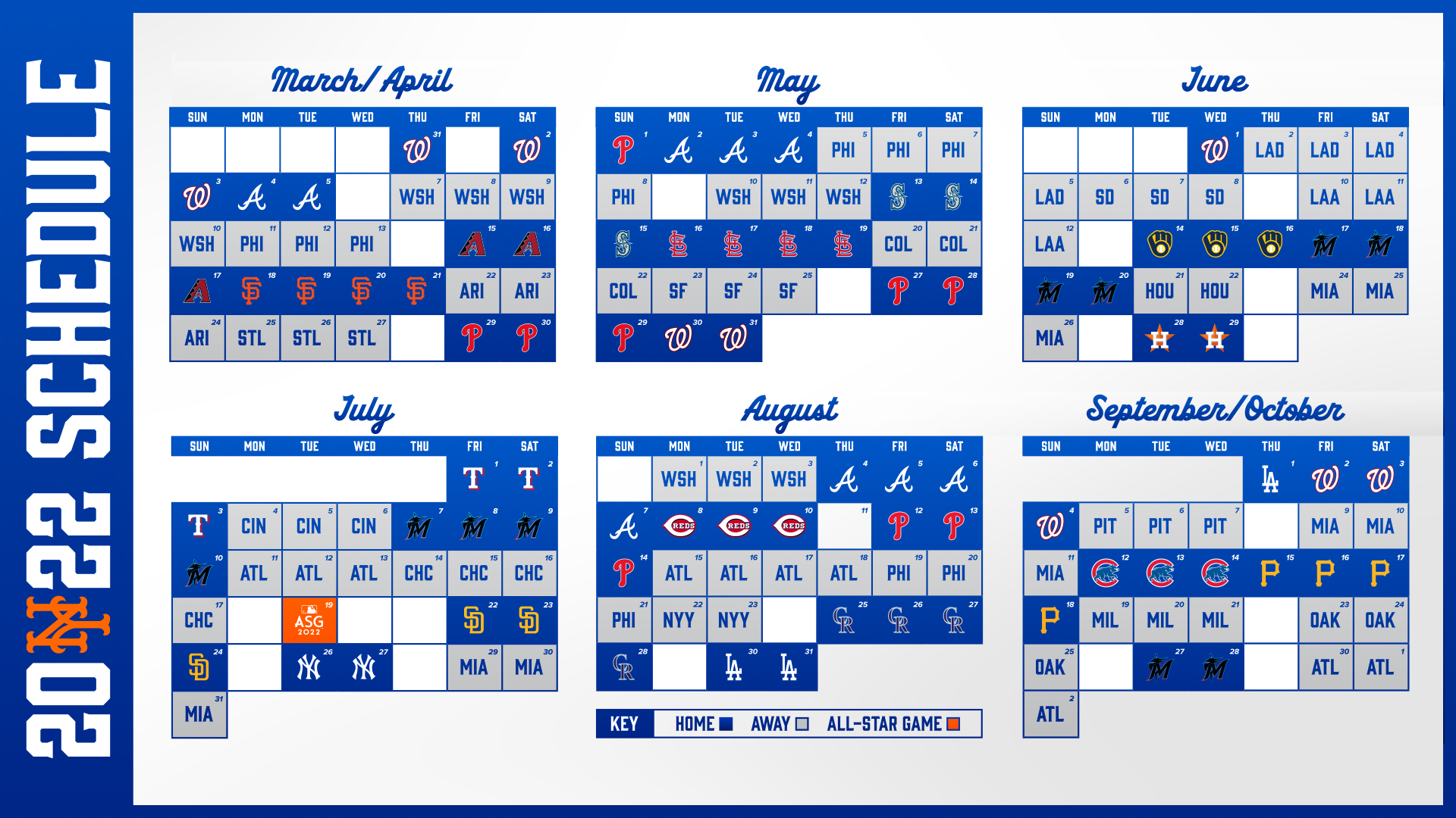 New York Mets on Twitter "Our 2️⃣0️⃣2️⃣2️⃣ schedule is highlighted by