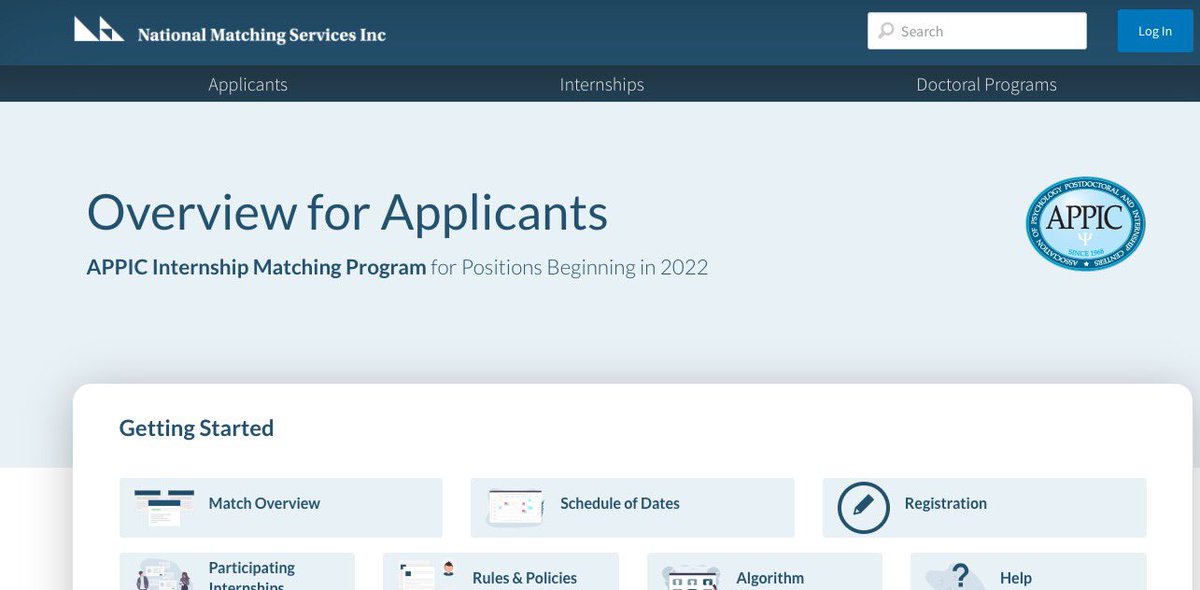 **〰️NMS MATCH〰️**

Have you heard of the National Matching Service? If you are applying for internship this year, it is imperative that you register for the Match. The NMS Match website is NOW OPEN for the 2022 Match. Take a look to see eligibility and deadlines.

#CCPPP #CPA