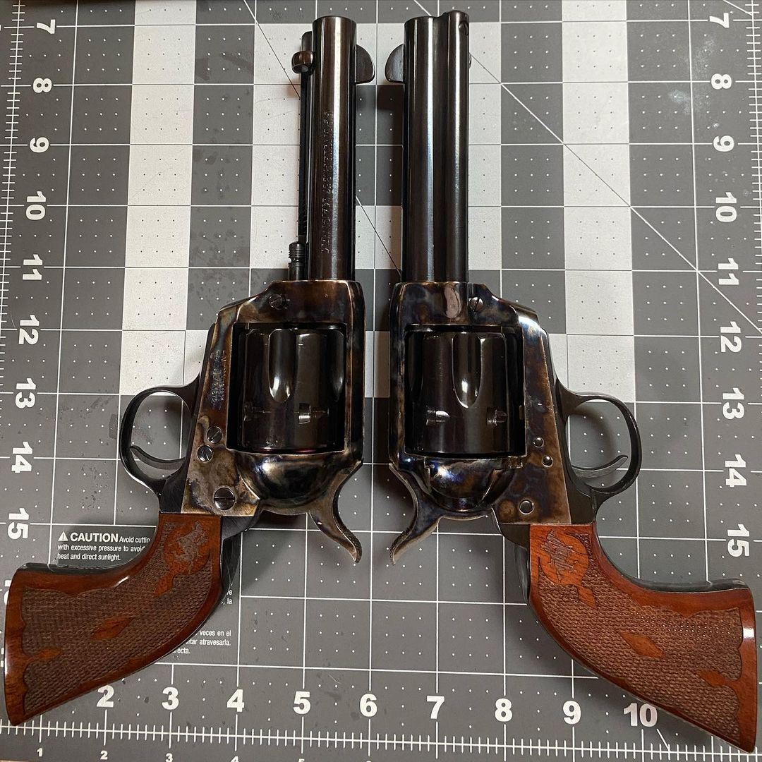 SDI_school's tweet photo. Today's #wheelgunwednesday is a double feature from SDI Student (IG) clement1585 #WhyISDI https://t.co/SuXCrOnFYX
#cimarronfirearms #eliminator #357magnumrevolver #wheelgun #revolver #sixshooter #sdistudent #matchedset #shortstroke #cowboyaction https://t.co/Vav55OsMaD