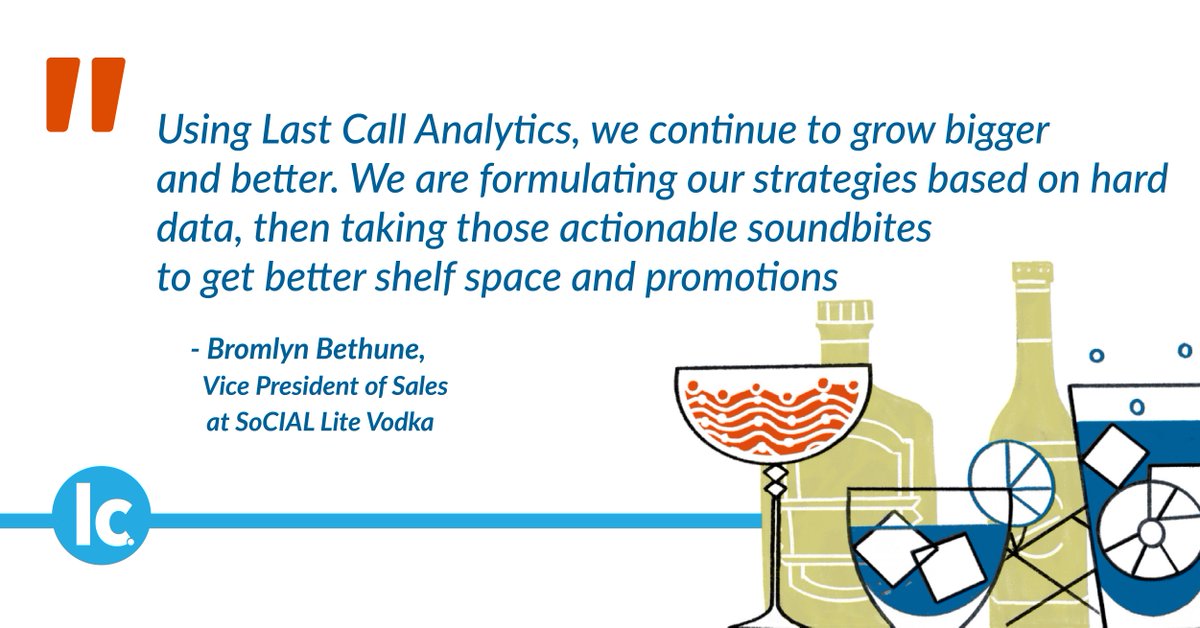 Last Call Analytics (@lastcalla) on Twitter photo Last Call Analytics has multiple raving fans, such as <a href="/SoCIALLITEVodka/">Social Lite Vodka</a>. Since using #LCA, they have gained granular insights and data across all of Canada in one easy to-use platform. Check out what else they had to say about Last Call's data tools. hubs.ly/H0TCs7j0 Last Call Analytics has multiple raving fans, such as <a href="/SoCIALLITEVodka/">Social Lite Vodka</a>. Since using #LCA, they have gained granular insights and data across all of Canada in one easy to-use platform. Check out what else they had to say about Last Call's data tools. hubs.ly/H0TCs7j0