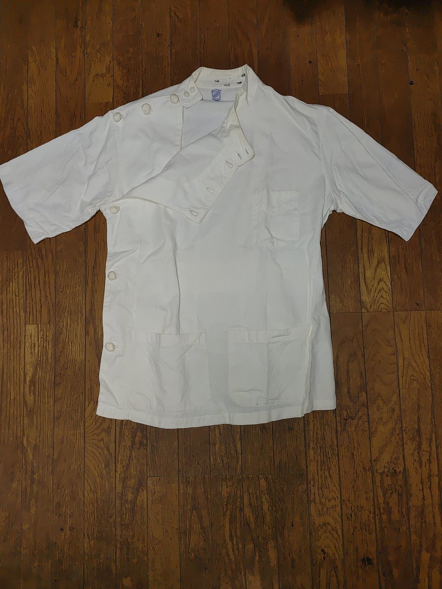 YosukeFunabashi's tweet photo. Vintage Doctor Shirt!

#706union 
#50sstyleclothing 
#elvispresley 
#doctorshirt
#下北沢 https://t.co/yYlZ0wMUUI
