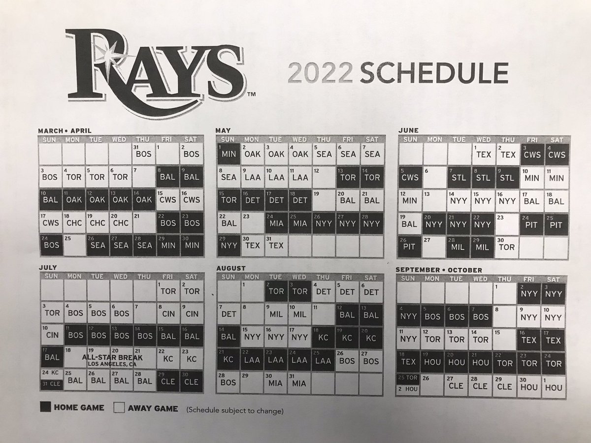 2022 MLB schedule