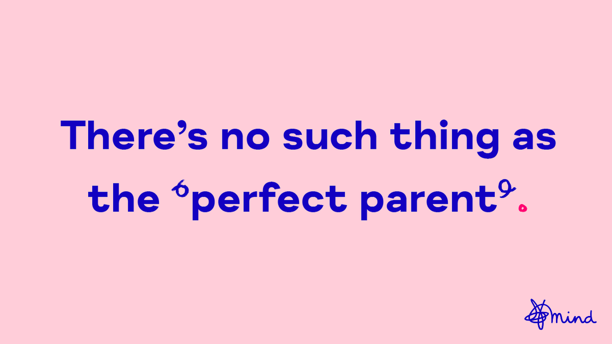 MindCharity's tweet photo. When you're a parent you can feel a pressure to be perfect.

If you have a #MentalHealth problem, you may have extra concerns that add to this.

Nobody gets everything right - we all struggle sometimes.

We have some tips that might help with day-to-day life.

(1/8) https://t.co/53dOrSkhs2