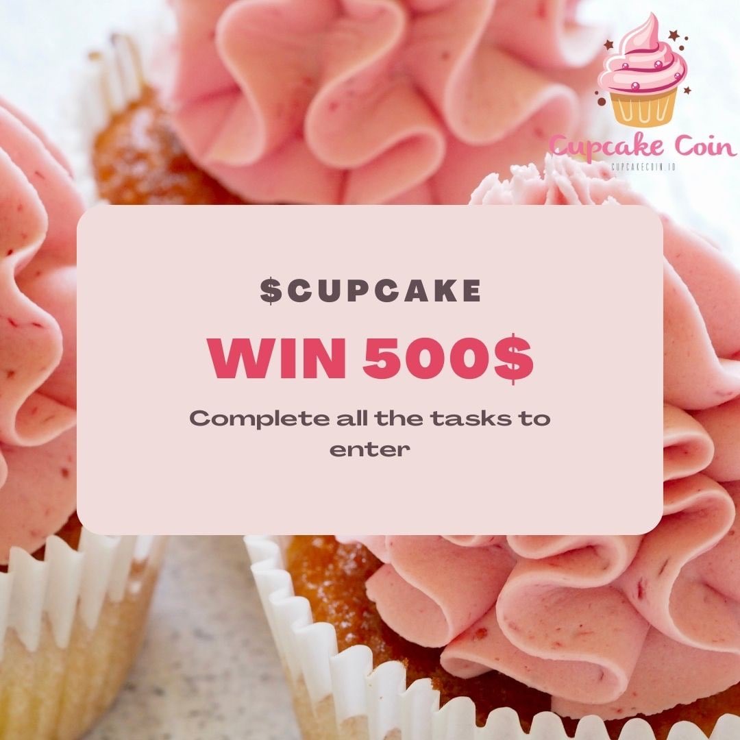 CUPCAKEBSC's tweet photo. 🧁🧁 $CUPCAKE $500 GIVEAWAY - ROUND TWO 🧁🧁

GET READY FOR LIFT OF TO THE MOON! 🚀🚀🚀

HELP SPREAD THE WORD ABOUT CUPCAKE  COIN AND WIN!!! ⭐️

HELP SHILL, BUY, AND REFER YOUR FRIENDS FOR EVEN MORE ENTRIES!!! LFG!!!🧁

https://t.co/BqAAYHSyWm https://t.co/oxvfliJZK3