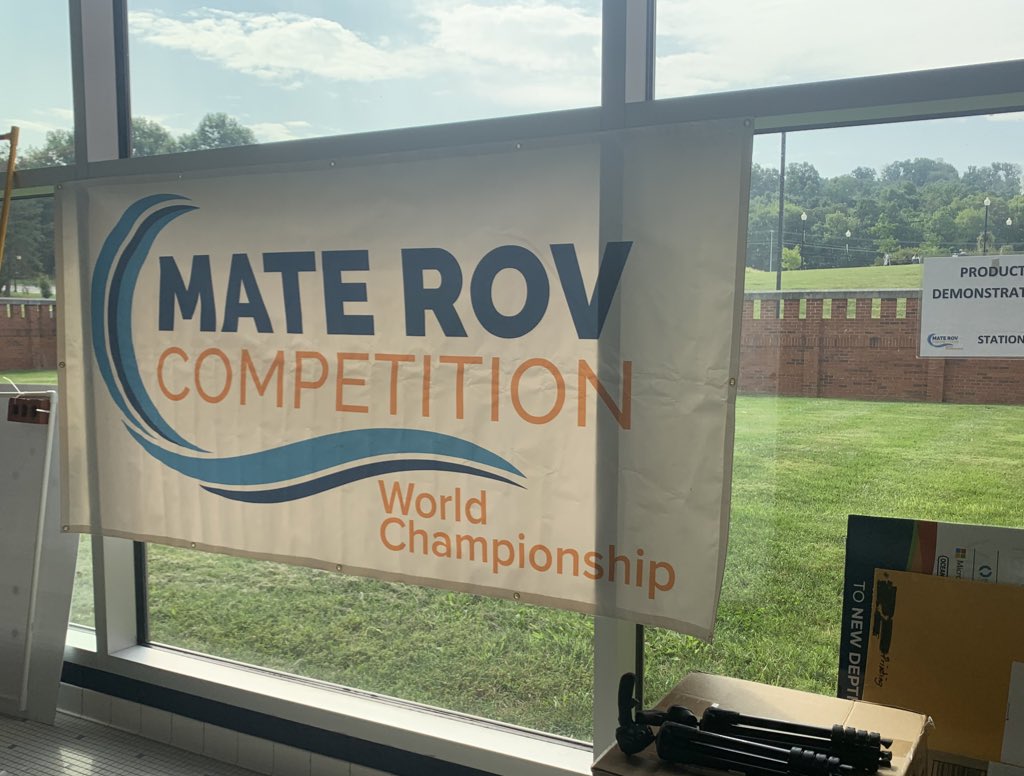 Here’s a taste to get you all excited for the #watergame this week. 30 teams from across the world are competing for a chance to win the 2021 MATE ROV World Championship! 🌊 #MATEROV #MATE2021