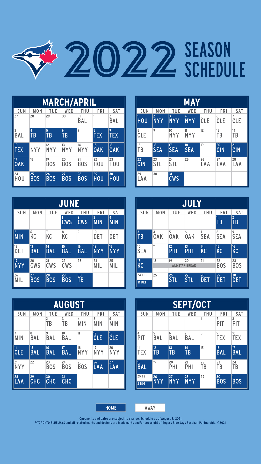 Web Com Schedule 2022 Toronto Blue Jays On Twitter: "Presenting: Our 2022 Schedule! Save This  Wallpaper Or See It Here 👉 Https://T.co/Mfbjkmzyrf  Https://T.co/Rkz6Mwhmc3" / Twitter