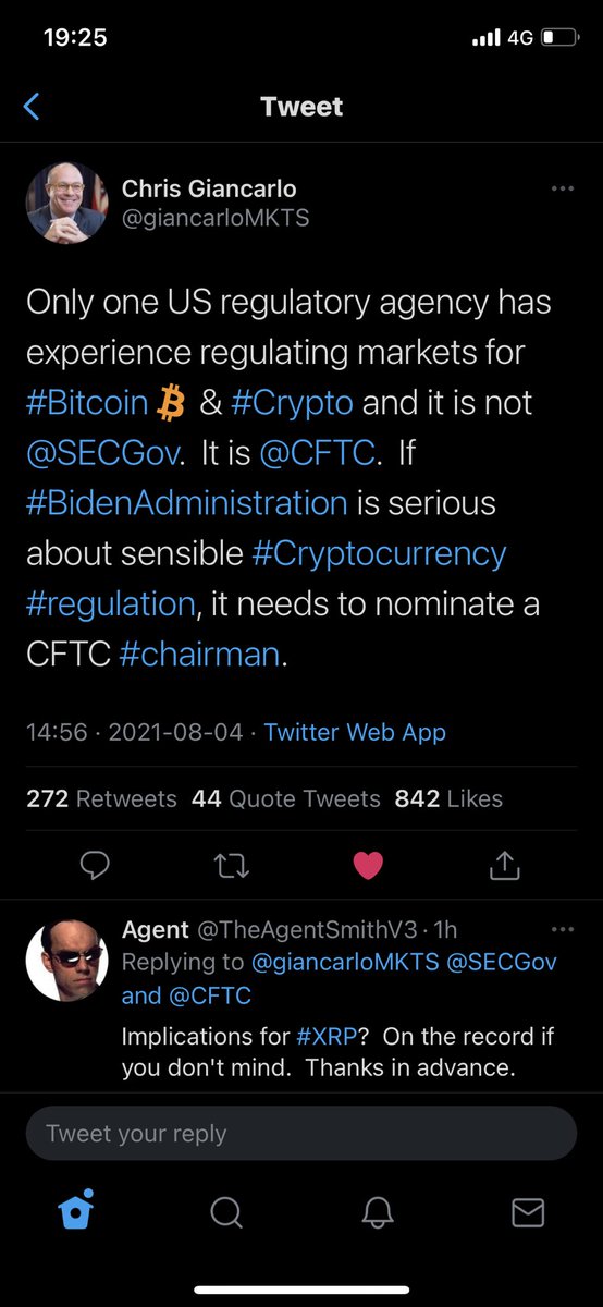 X__Anderson's tweet photo. CFTC taking a stand against the SEC’s treatment of crypto? https://t.co/w5qeBqkBil