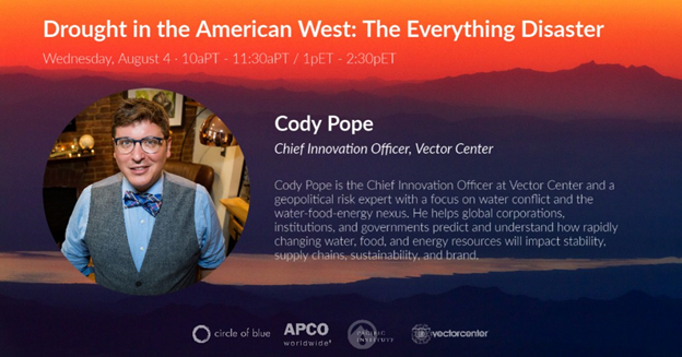 PacificInstitut's tweet photo. “The perception is that a drought ends but the reality is that this is not going to be a one-off drought. It’s going to be new conditions of dryness in the American West for the perceivable future.” @CodyPope_  @VectorIntelDC

#ActOnDrought #MegaDrought https://t.co/vVVgdFVc4d
