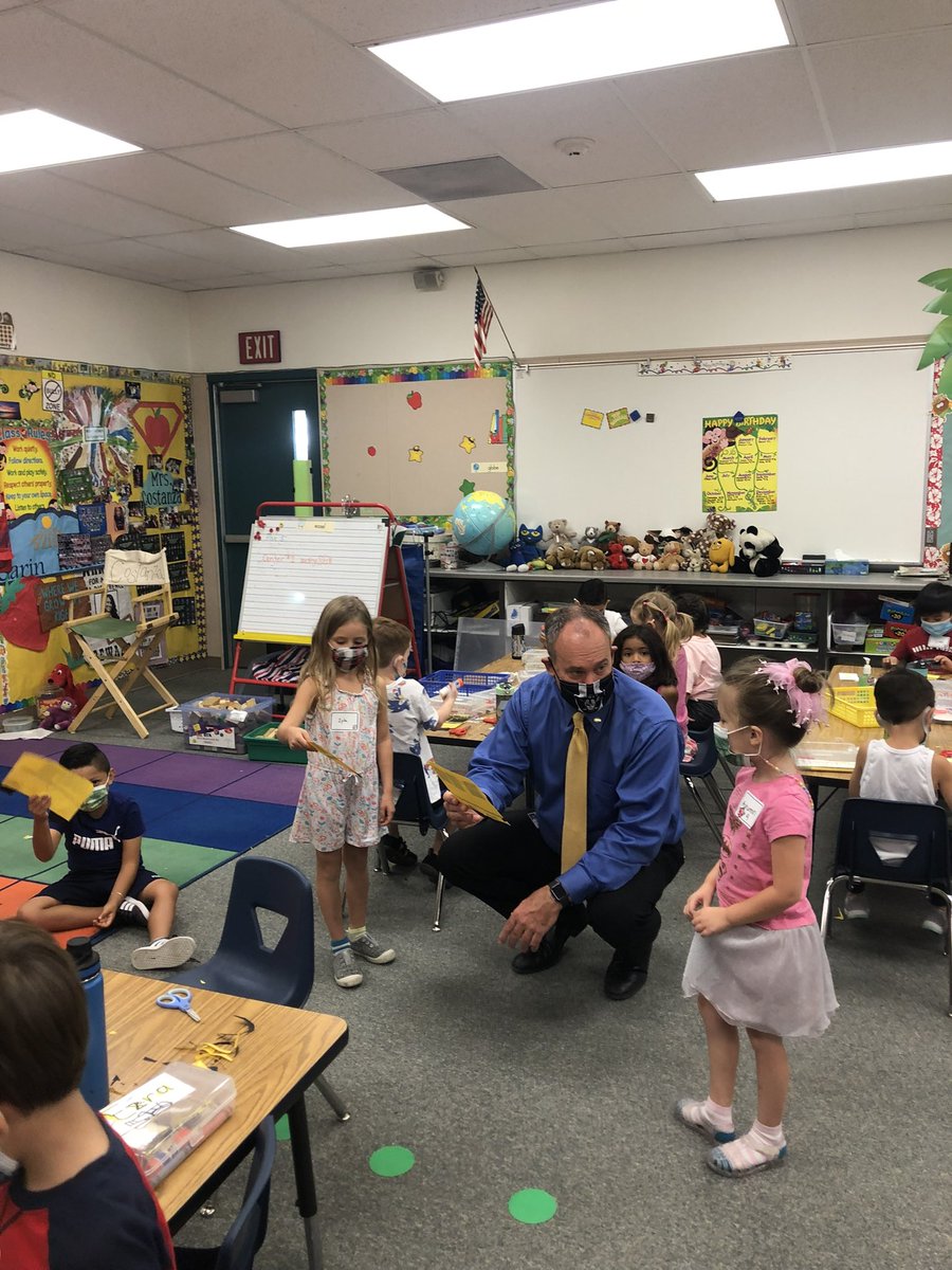 MrDailey_Garin's tweet photo. Self portraits, engineering, letter identification, and a superintendent visit. Just a day in the life of kindergarten! https://t.co/o0f3YBvt0V