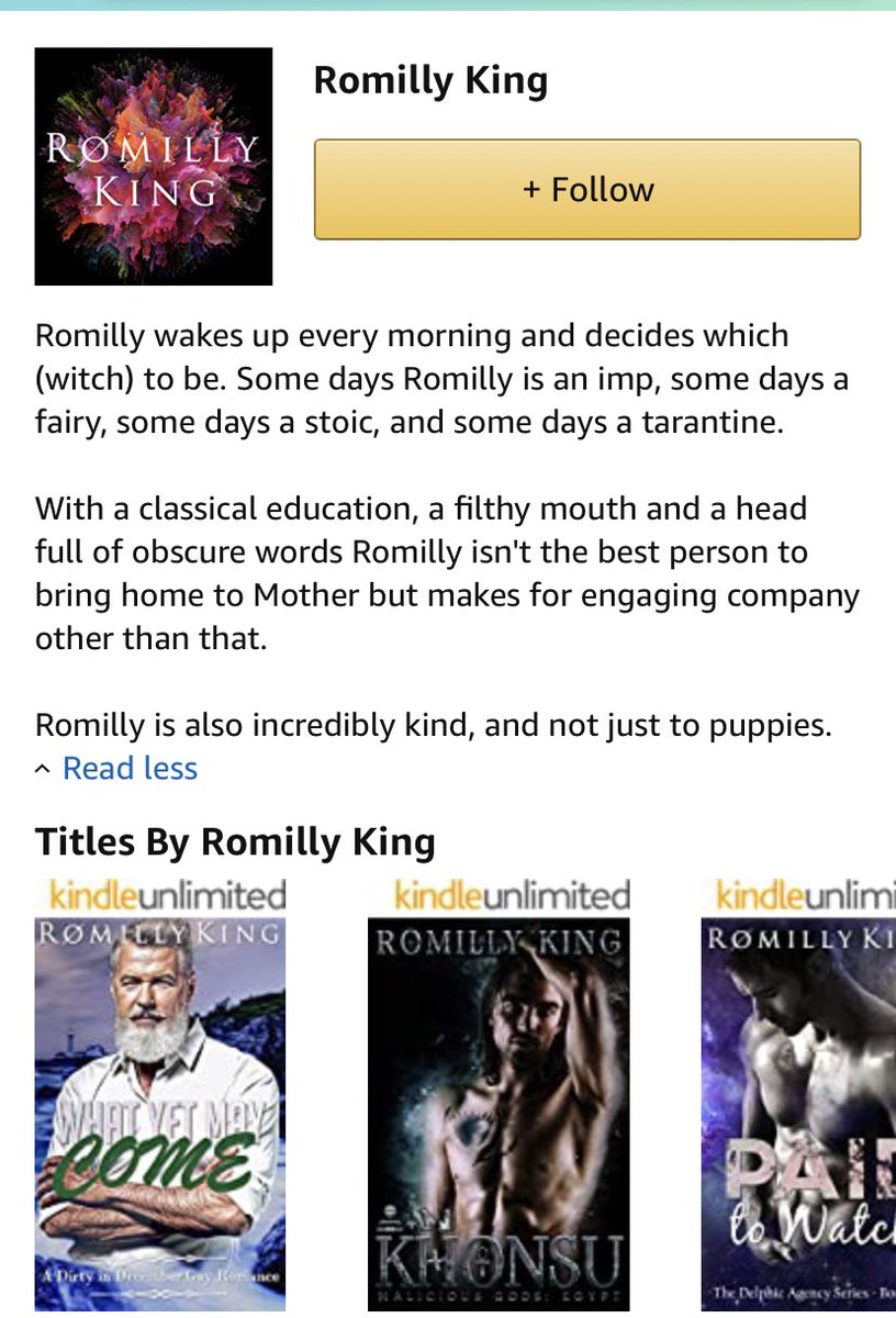jjohns313's tweet photo. Heads up fanfic author friends

If you’ve written heavily kinky/bdsm/dark fic (for any ship) it might be worth taking a stroll down this author’s posted works on Amazon and seeing if you recognize anything 

https://t.co/Dpfym96NqN https://t.co/0RbBqXjPFi