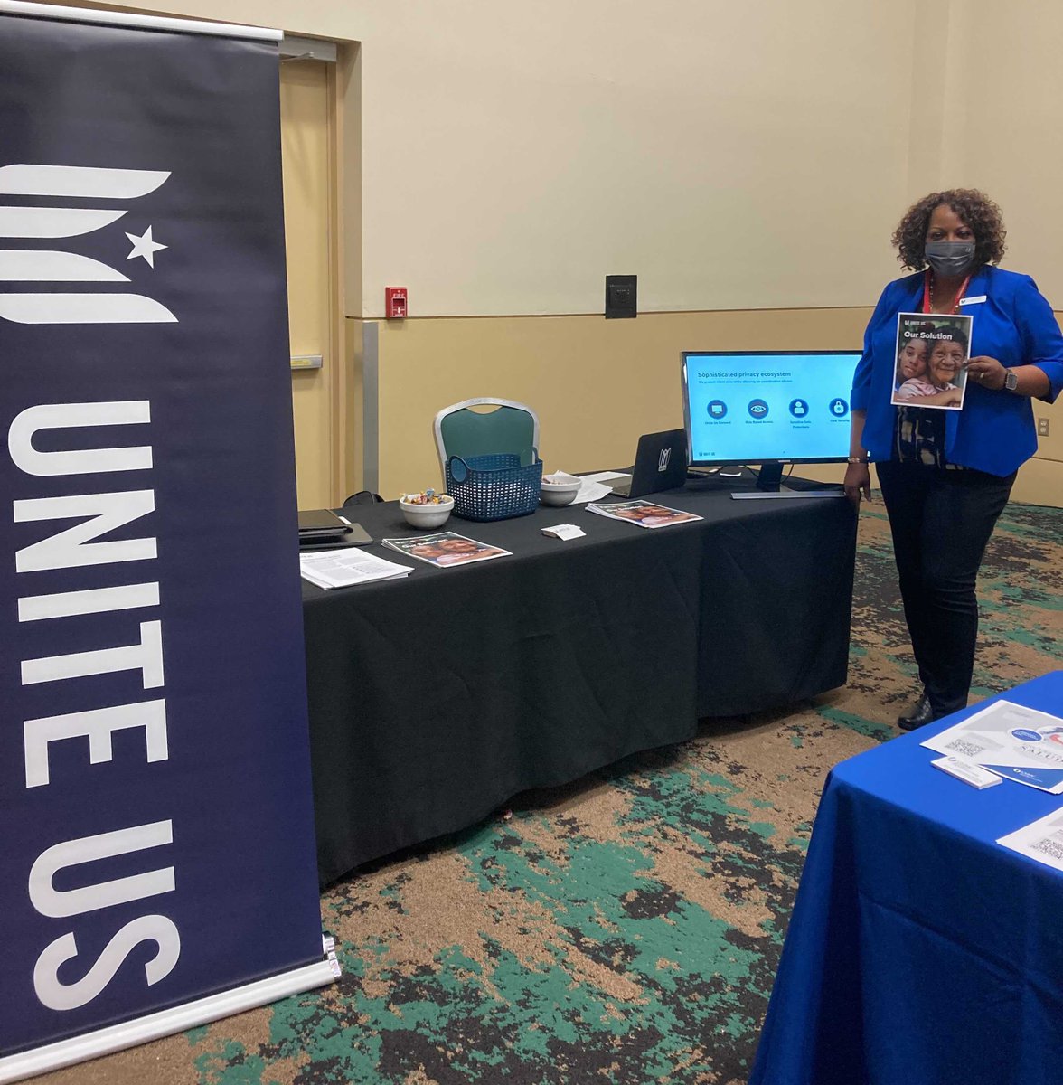 UniteUsHQ's tweet photo. Our Unite Mississippi team is live at the Mississippi Health Disparities Conference to share what we've got coming in the state. Visit https://t.co/P916uDFmoC to learn more about the network and https://t.co/H8VSRBplm4 to attend the free event! https://t.co/KgIwMCjSEg