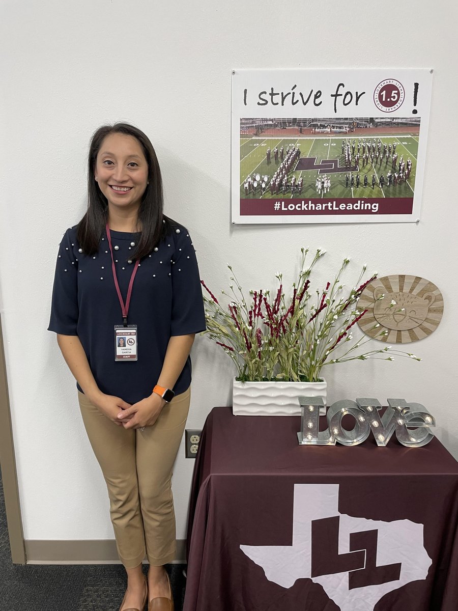 Welcome to <a href="/LockhartISD/">Lockhart ISD</a>!  We're so glad you joined our team!  #LovemyLISD. <a href="/Lockhart_JH/">Lockhart Junior High</a> welcomes Vanessa Garcia!