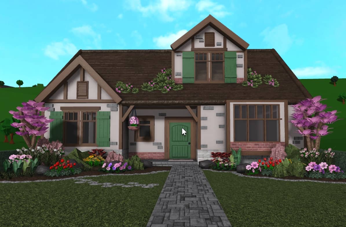 lxrni ♡ on Instagram: “flower home 🍀🌸🌷 #bloxburg