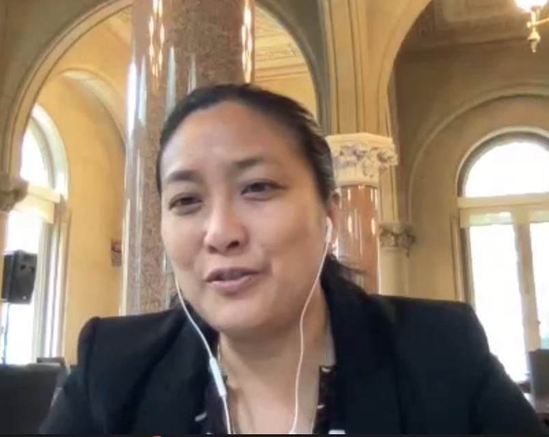 JillSchimmel's tweet photo. @LindaChenNYC, as our CAO, thank you for centering our #NYCMultilingual students across the system, and for addressing our citywide educators and reminding them of the collective responsibility for our MLs. @MirzaSMedina @stela_nr #CRSE @NYCMultilingual @NYC_Chancellor #inspired https://t.co/8VwTn81aJn