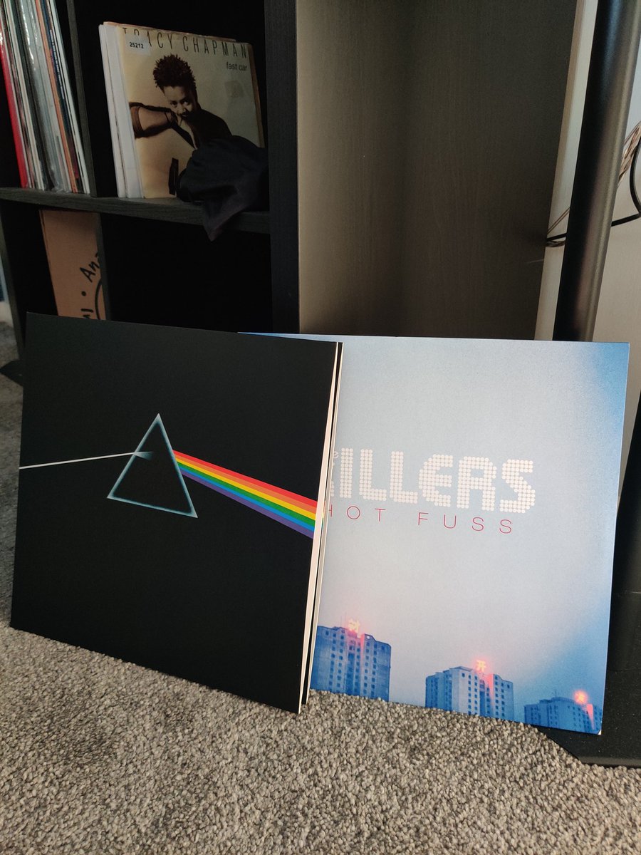 Picked up two absolute (albeit rather different) classics today. Looking forward to giving these a spin tonight! Not sure I can decide which to listen to first though... #PinkFloyd #TheKillers #Decisions