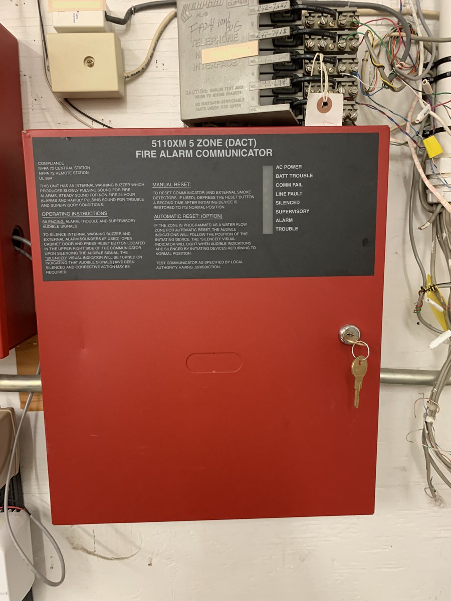 JacksonTechCo's tweet photo. Troubleshot fire panel, restored communications and ensures system, is communication and trouble free.
#ITServices #ITSolutions #cabling #JCCHelp #JCCcares #pghtech #wedoIT #firepanel #lowvoltagecabling #communicationissue #networksystem #alarmsystem #internet #connectivity https://t.co/nZrjNADkai