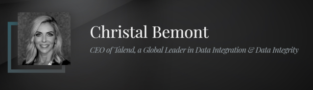 mbreingold's tweet photo. "Our nation will be dealing for years with the fallout from the economic changes brought about by the pandemic. #Data can help bring greater clarity to all those issues." - @ChristalBemont #CEO @Talend. #leadership #womenintech via @natfluence #natfluence https://t.co/OkGKS4MygO https://t.co/G95aMQJQkJ