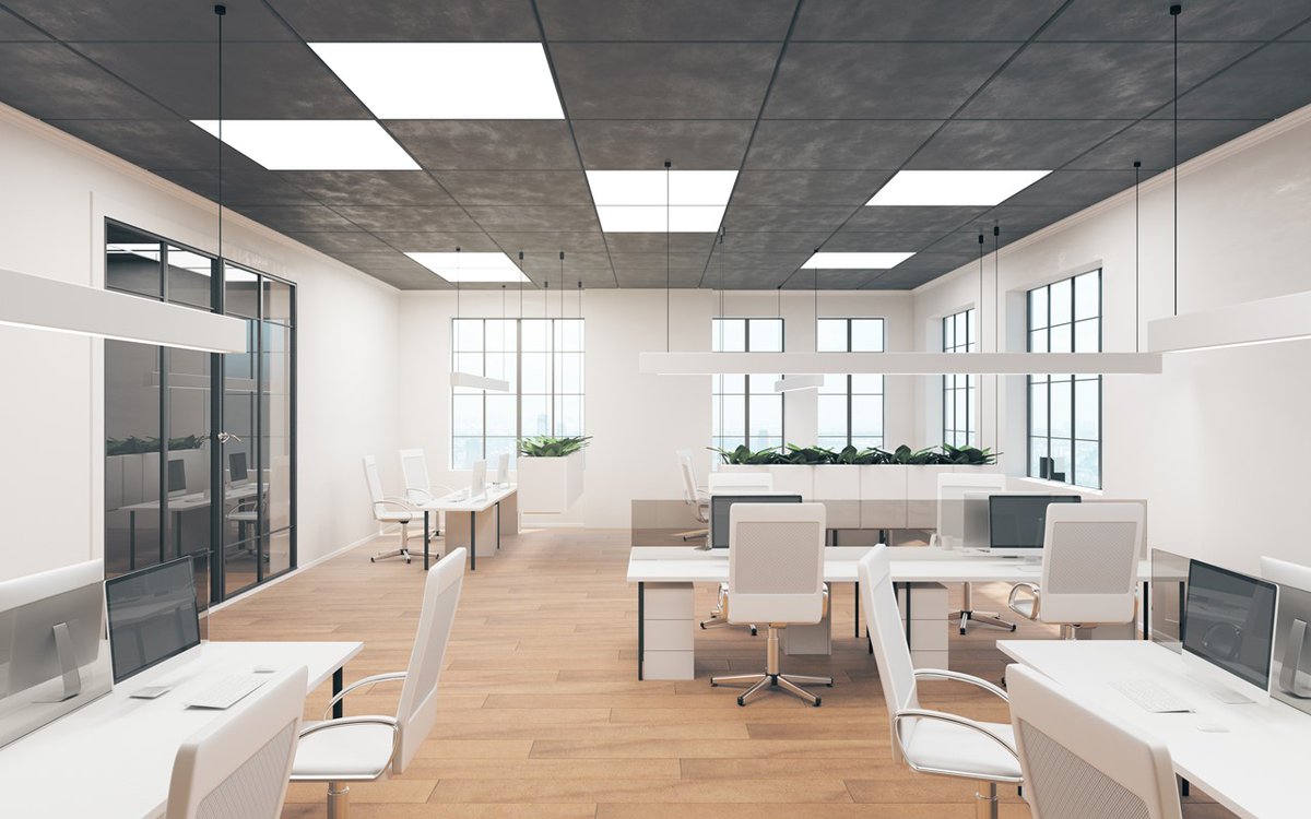 Switch_Lighting's tweet image. On average office lighting  makes up roughly 40% of a company's energy bill? Transitioning to LED can reduce energy costs by up to 50%. Contact us now to learn how we can save you money! #LEDLights #EnergySavings #OfficeLighting #CostReduction